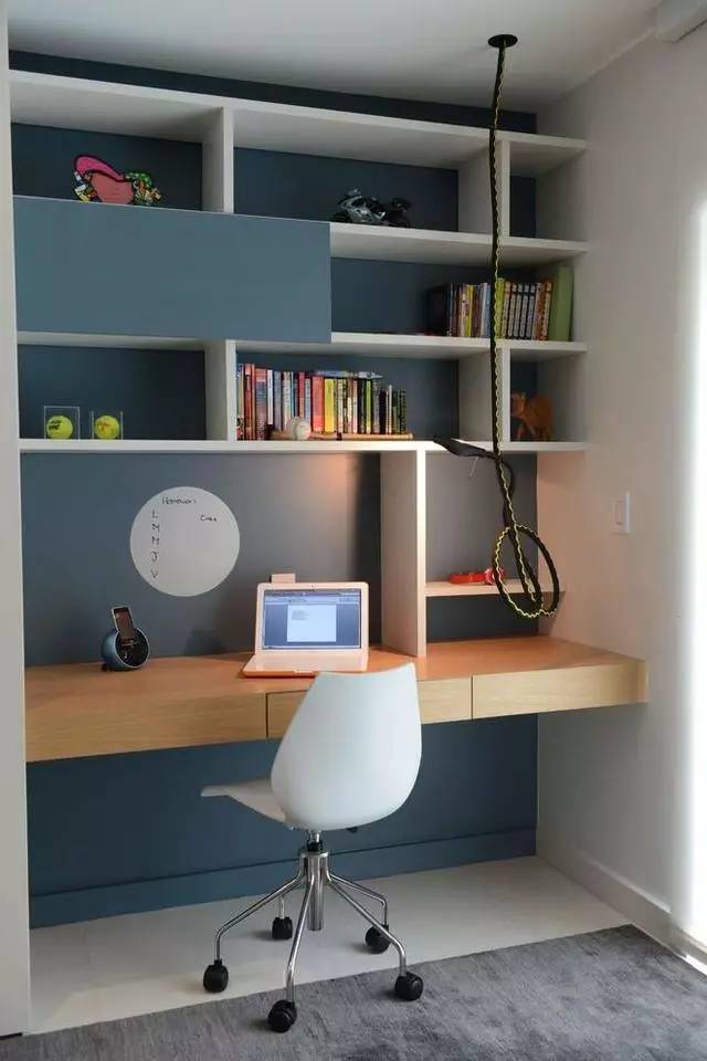 自制简易书桌设计图片,自制简易桌面书架